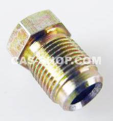 Fitting nut brake pipe connects upper/lower brakecil. 15CV
