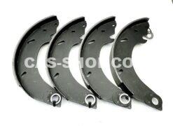 Brake shoeset+lining rear 15CV B-quality