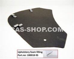 Oorschelp achterbank Links + klem BN 7/52-