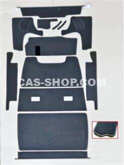 Teppichbodensatz 11BN+15CV grau
