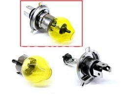 Duplolamp, halogeen H4 12V 55/60W Geel