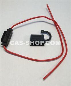 Zweefzekering houder, met kabel Ø 2.5 mm²