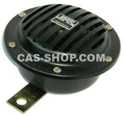 Black 6V horn, low tones (Ø125mm)