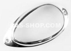 Robri Rahmen Blinker, Oval Aluminium (SEMI)
