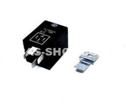 Turn-signal flasher relay 12V, electronical (also suitable for LED)