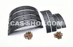 Brake lining set front+rear 11 COM / FAM