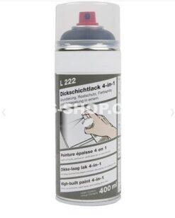 Spuitbus dikke-laag lak 4-in-1, zwart (primer+lak) RAL9005