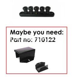 Contactblok 5 polig (bedrading )