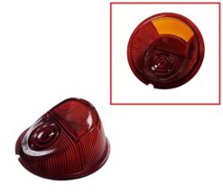 Feu arrière verre -7/52 (modèle à pince) (Ø90mm)