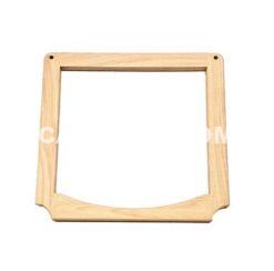 Voorstoel, houten frame BL
