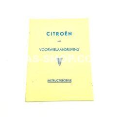 Driver's manual, original 11CV (Dutch)
