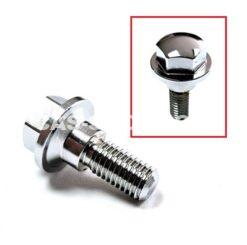 Hup cap bolt, 'Pilote' chrome  ( 01/38 - 11/46 )