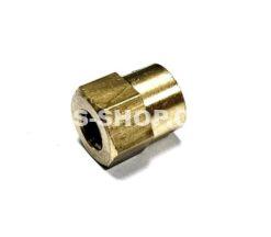 Exhaust nut 11/15CV, brass