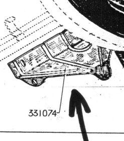 Lower cover rad.grille 15CV