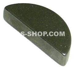 Key drive shaft / brake drum