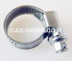Collier de serrage du tube caoutc. sur pompe et culasse 15CV