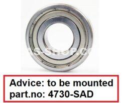 Bellhousing pulley bearing front 11CV/DS